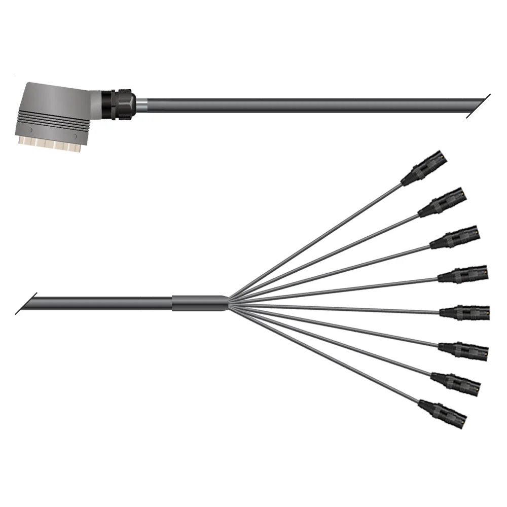 Multicorekabel Quantum, schwarz, 25,00m