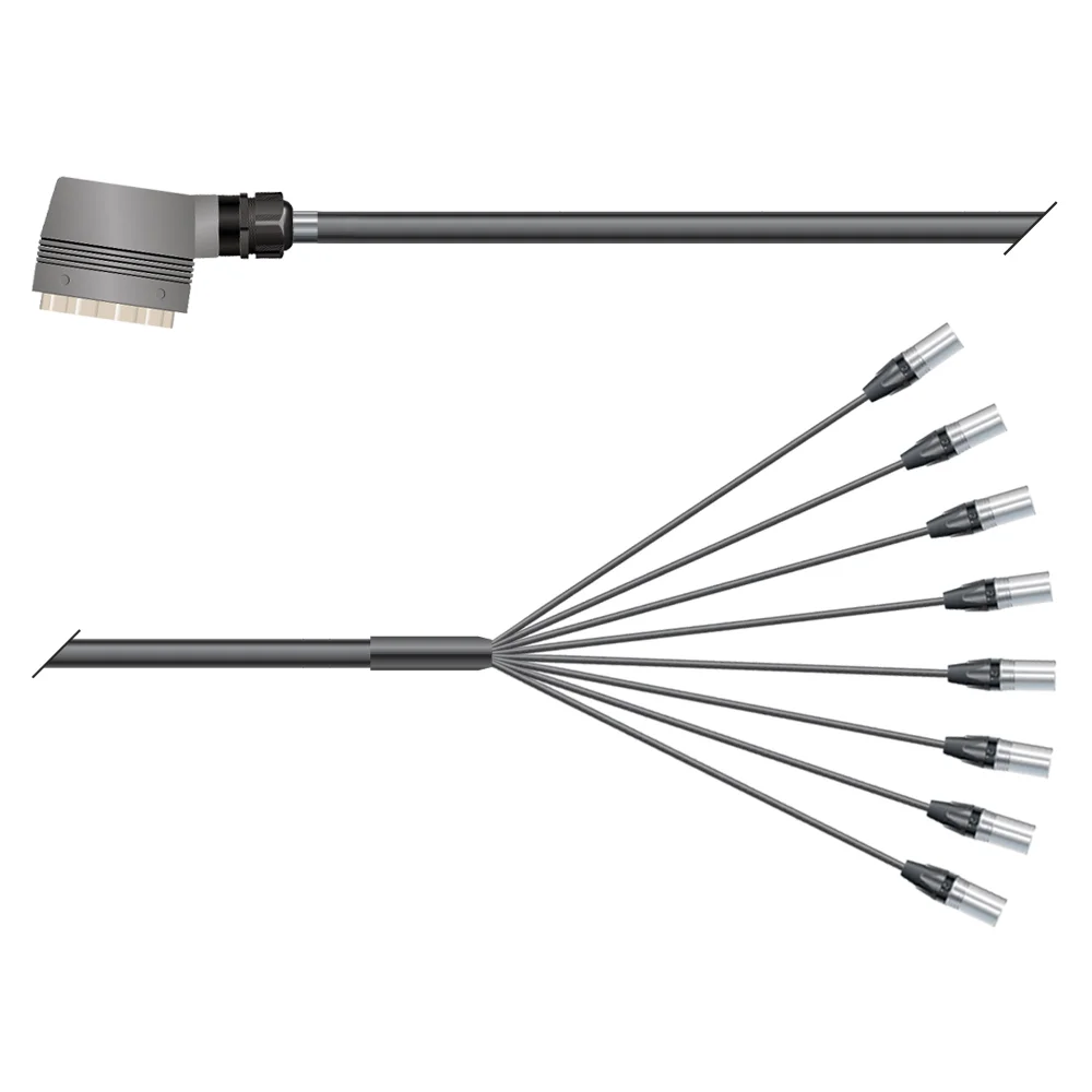 Multicorekabel Quantum, schwarz, 10,00m