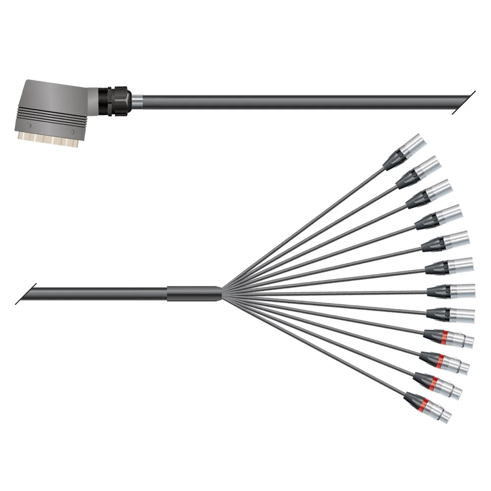 Multicorekabel Quantum, schwarz, 50,00m