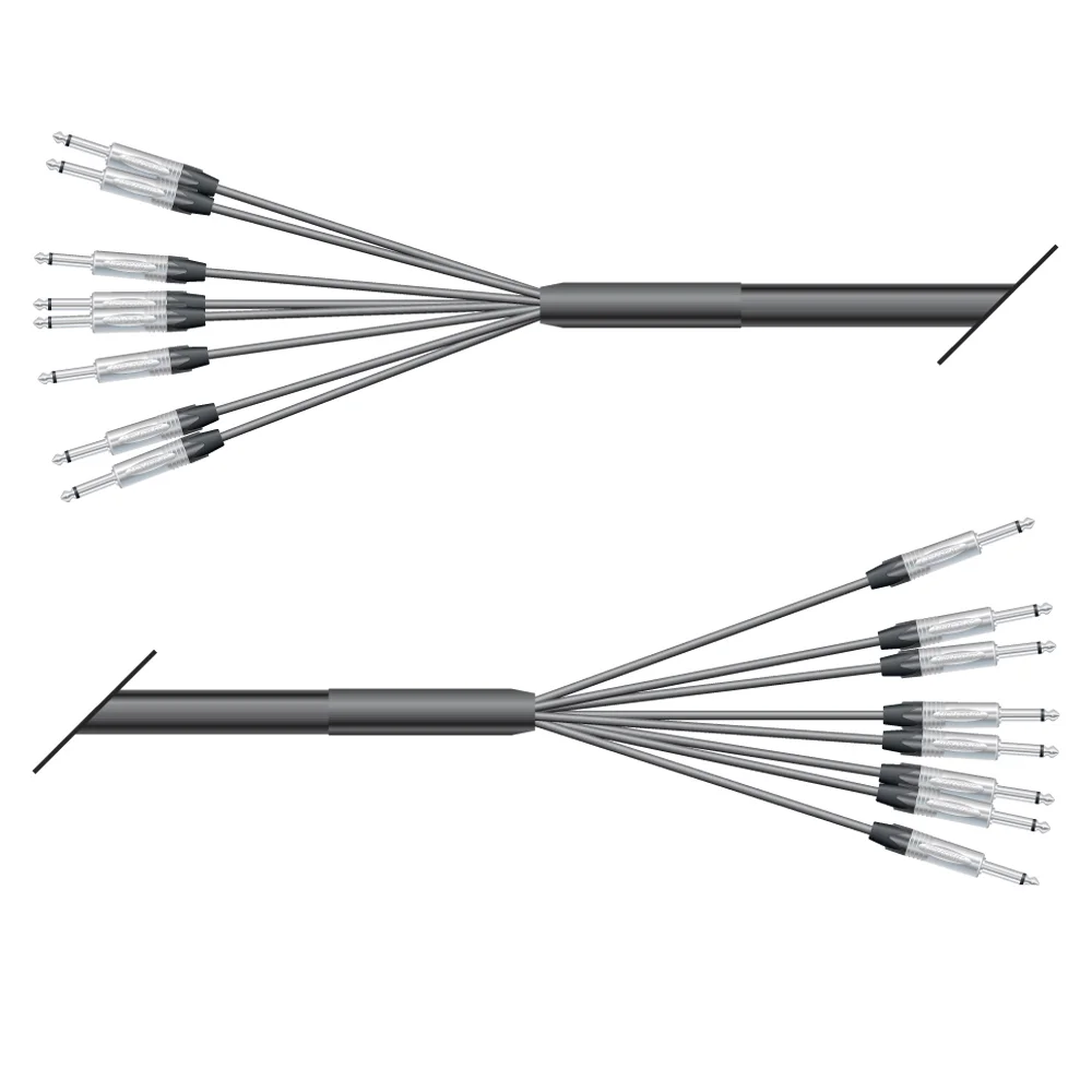 Multicorekabel Quantum, schwarz,  2,00m