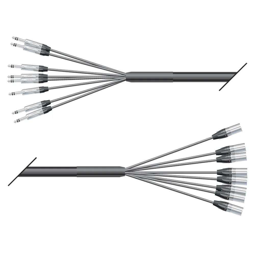 Multicorekabel Quantum, schwarz,  3,00m