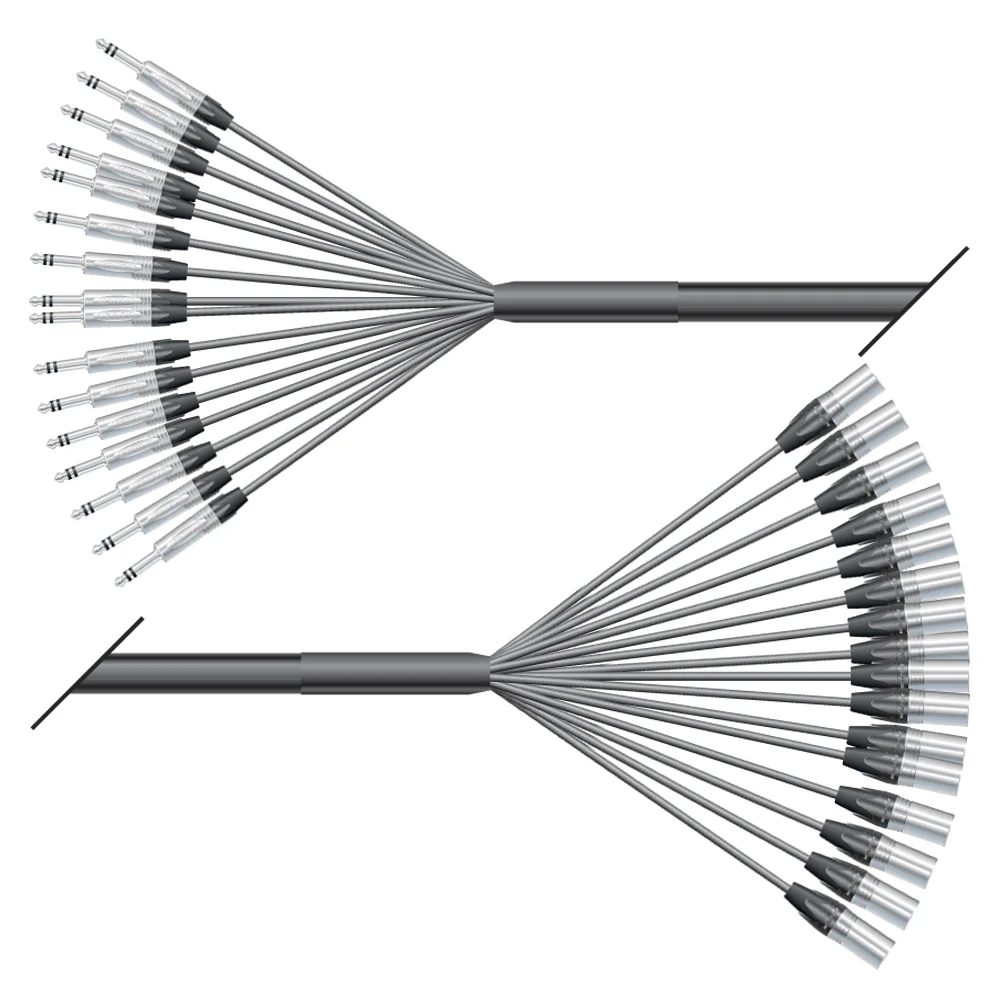 Multicorekabel Quantum, schwarz,  2,00m