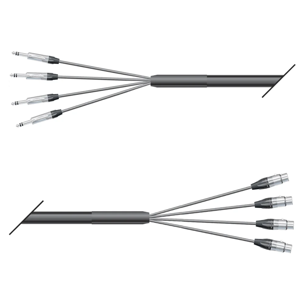 Multicorekabel Quantum, schwarz,  3,00m