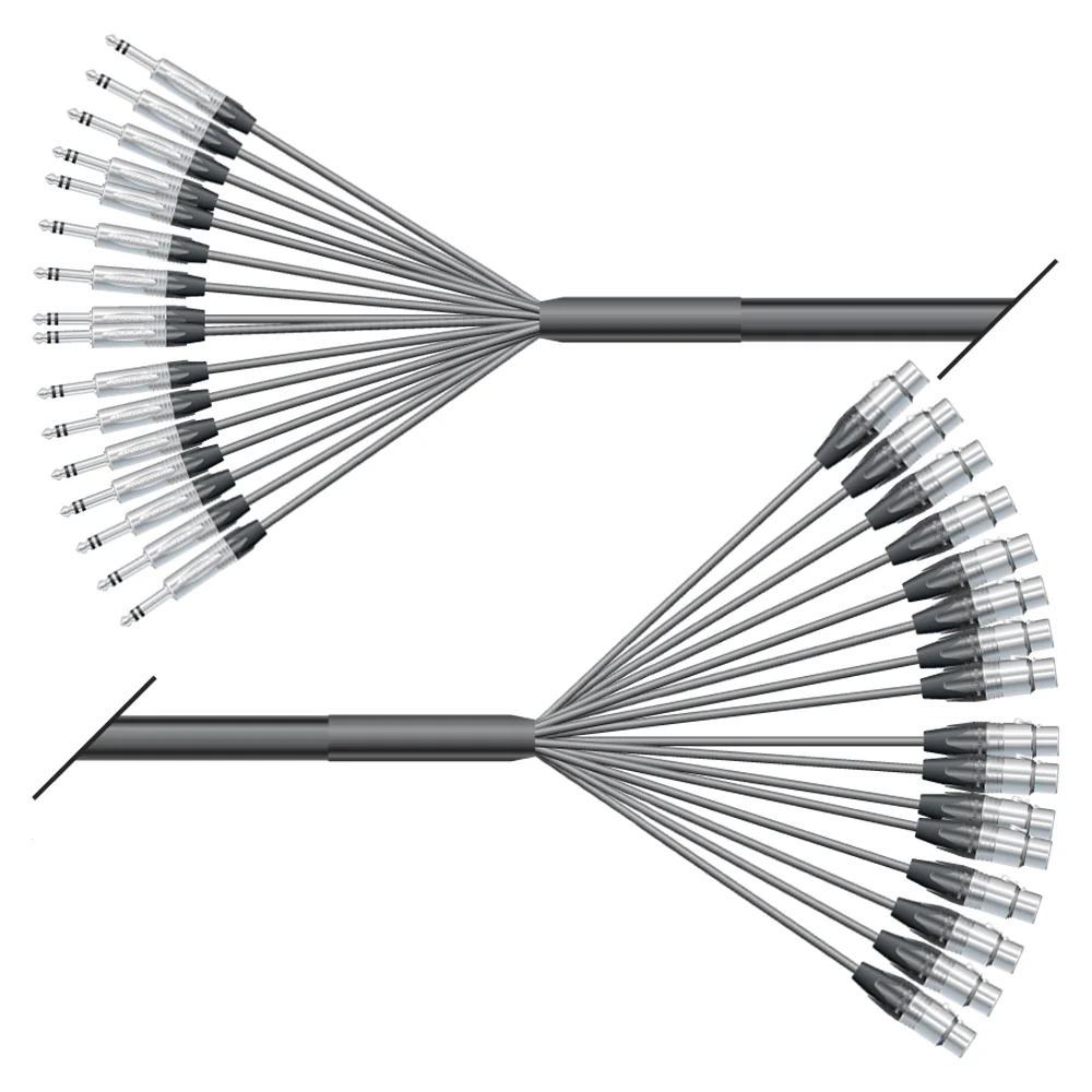 Multicorekabel Quantum, schwarz, 10,00m