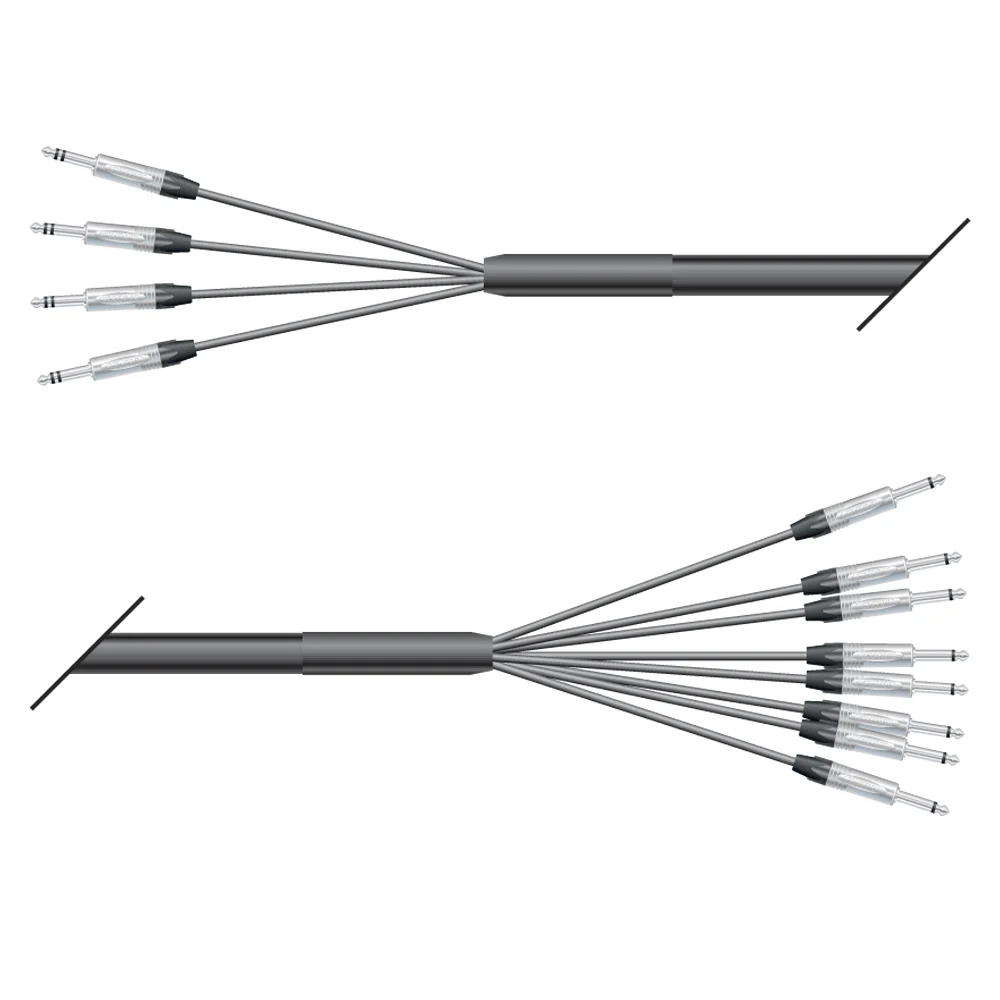 Multicorekabel Quantum, schwarz,  6,00m