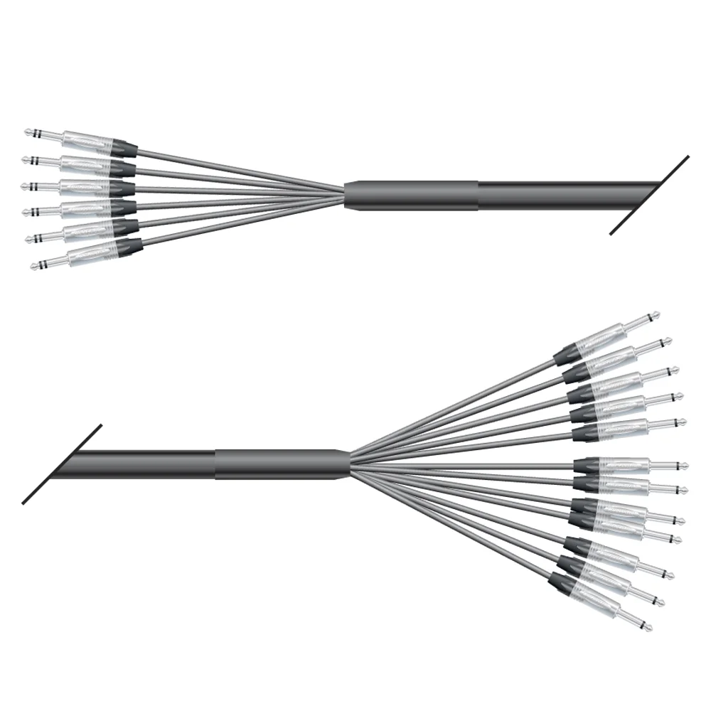 Multicorekabel Quantum, schwarz,  6,00m