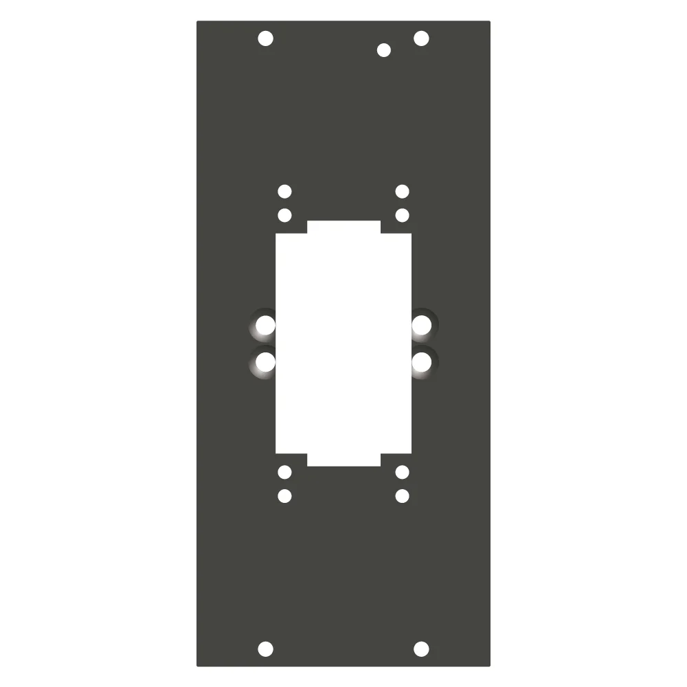 SYSBOXX-MKII-Seitenblech 4HE Tiefe 1fach