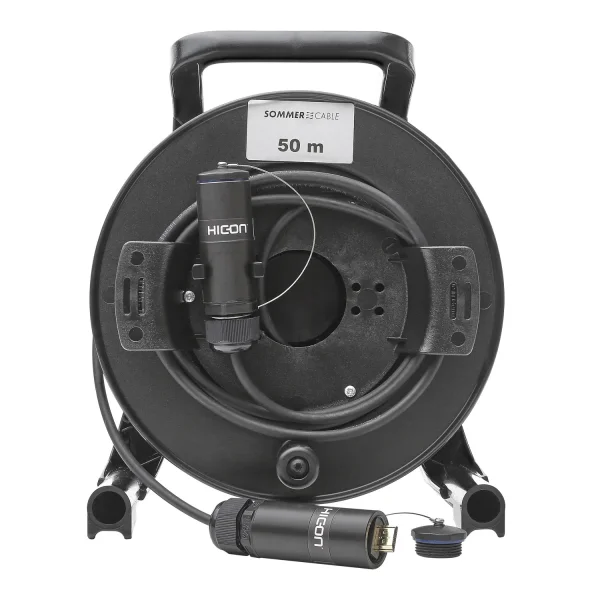 HICON HDMI AOC-Armored Kabel 100mTrommel