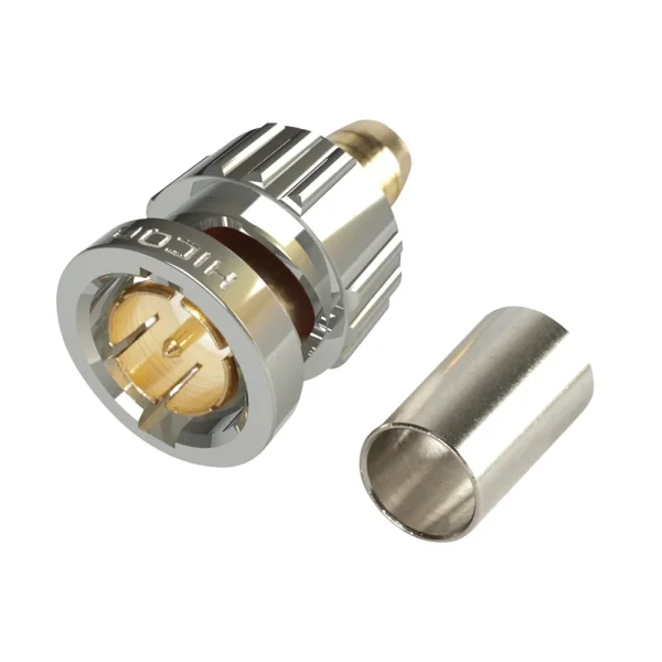 BNC-Crimpstecker 1.6/7.3 75 Ohm 6G-SDI