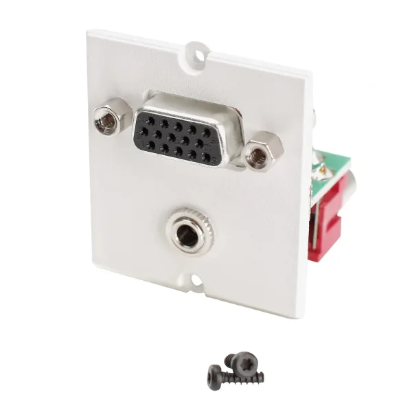 SYSWALL Frontpl. VGA+3,5mm<>VGA+2xRCA