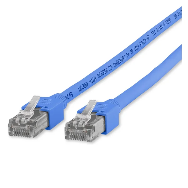 TPC CAT.5E/HIROSE RJ45<>RJ45 blau  3,00m