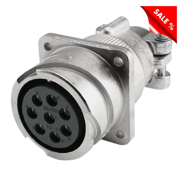 CA00COM-E22-23S-B Einbau Buchse 8-pol