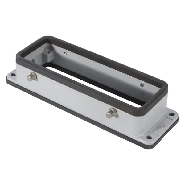 Anbaugehäuse 24/64/108polig mit 4 Bolzen