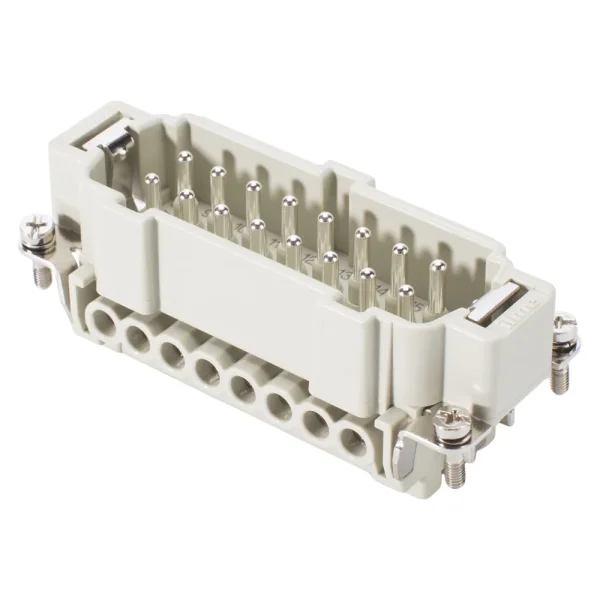 Stifteinsatz 16polig m.Drahtschutz