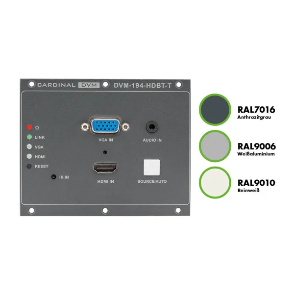 DVM-Serie 194, HDBaseT TX VGA+HDMI R9010