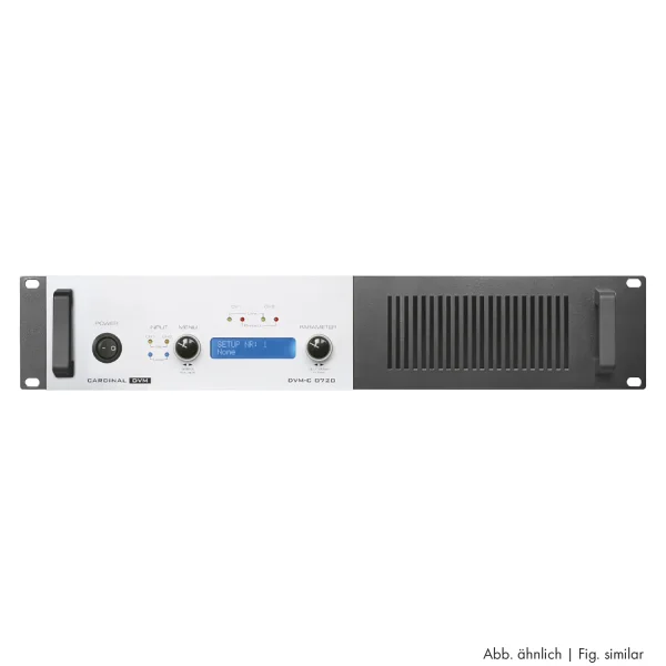 PA-Endstufe 2x950 W RMS, 2 HE, 4 Ohm