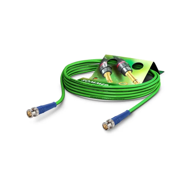 Koaxkabel Focusline L, grün,  1,00m