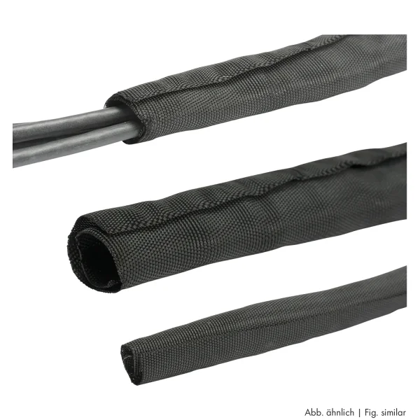 Geflechtschlauch drm 2,5-2,9 cm, offen,