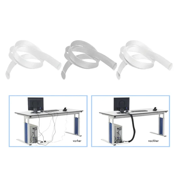 Geflechtschlauch 55-110mmm, geschl. ws