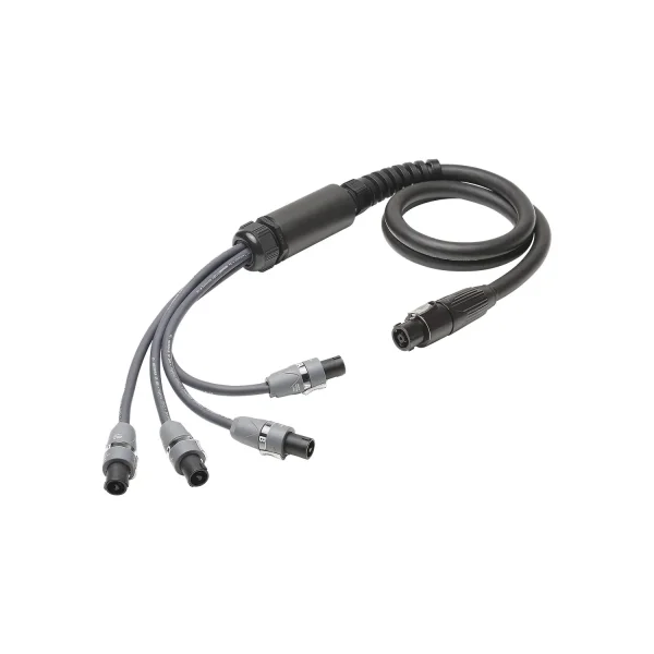 L/S Spleisskabel, schwarz, 20,00m