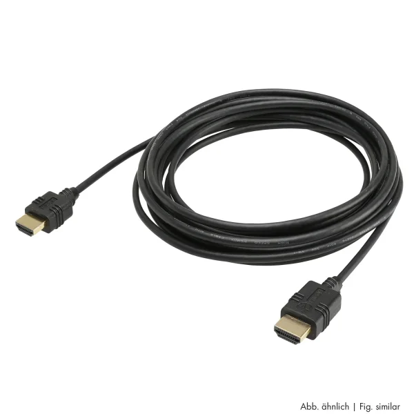 HICON HDMI Kabel, 18G UHD, 3.8mm,  3,00m