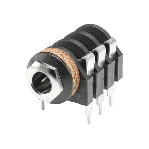 HICON Klinken-Einbaubuchse 6,3mm stereo