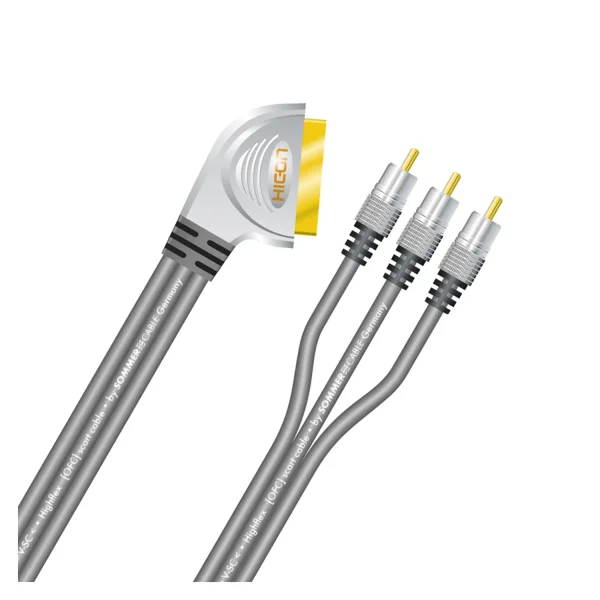 HiCon HomeCinema SCARTm<>3xCinchYUV 5,0m