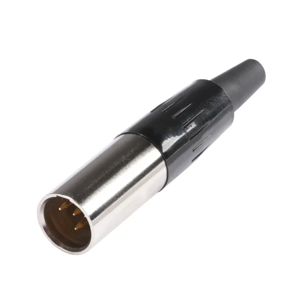 HICON-Mini-XLR Kabel-Stecker 4-pol