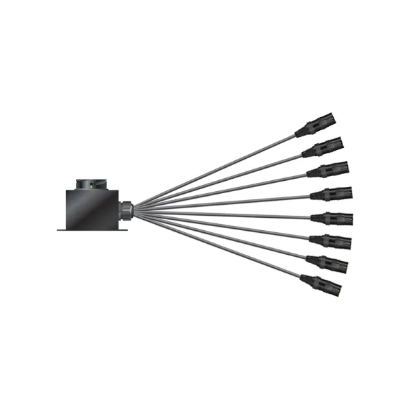 PC Isopod 2x0,22qmm,  1,20m, Spleisskabe