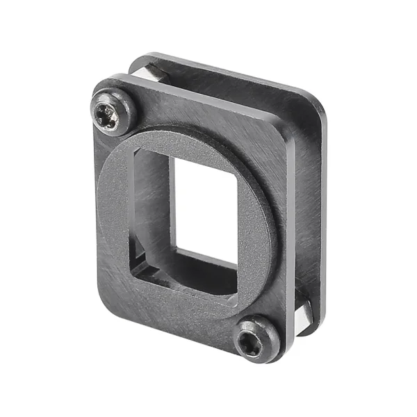 D-Flansch mit Keystone-Aufnahme