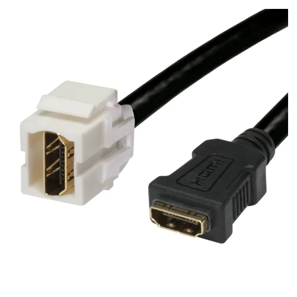 Keystone HDMI fem.<> HDMI fem. an 20cm