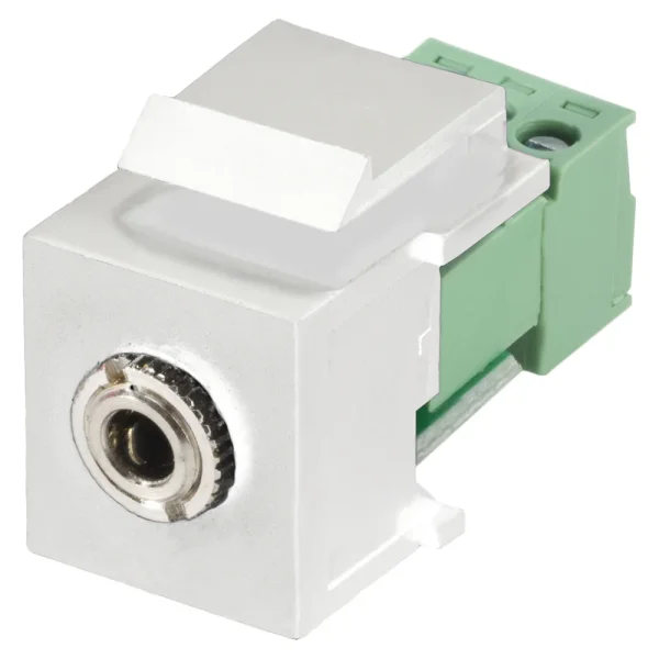 Keystone 3,5mm Stereokl.fem<>Steckklemme