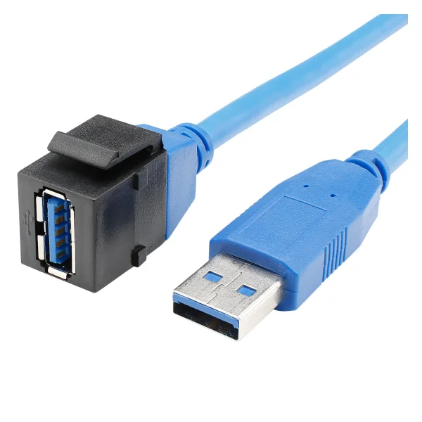 Keystone Einbauverb. USB 3.0 A fem<>male