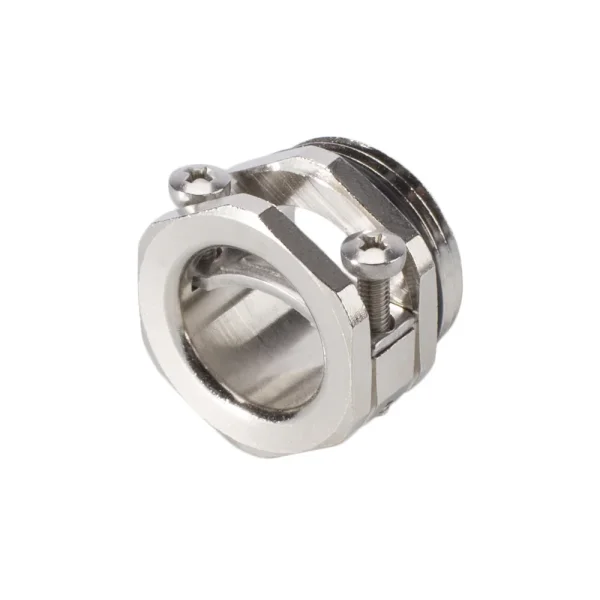 Zugentlastung PG 16 aus vernickeltem