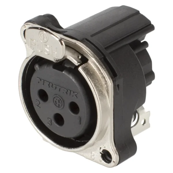 NEUTRIK XLR-Einbaubuchse B-Serie 3polig,