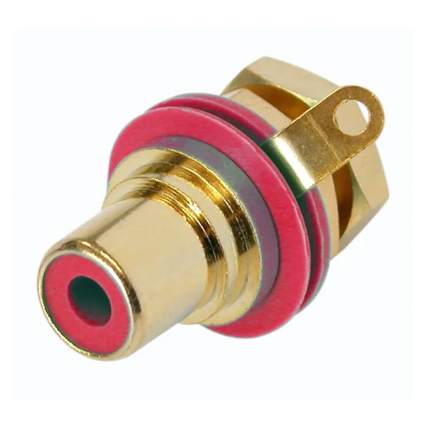 Neutrik RCA/Cincheinbaubuchse rot