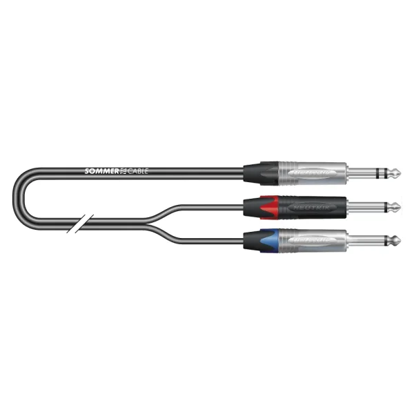 IC Onyx 2x0,25qmm, schwarz,  1,00m