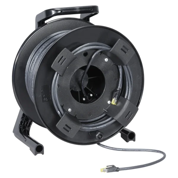 Netzwerkkabel CAT7 PUR, schwarz, 70,00m