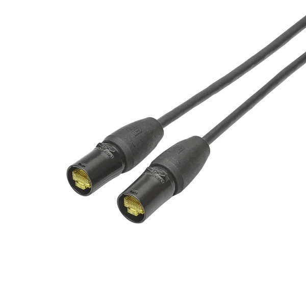 Netzwerkkabel CAT7 PUR, schwarz, 20,00m