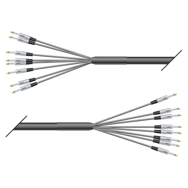 Multicorekabel Quantum, schwarz,  1,00m