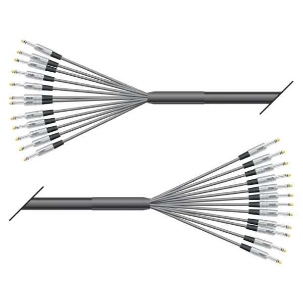 Multicorekabel Quantum, schwarz,  2,00m