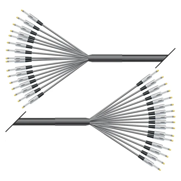 Multicorekabel Quantum, schwarz,  5,00m