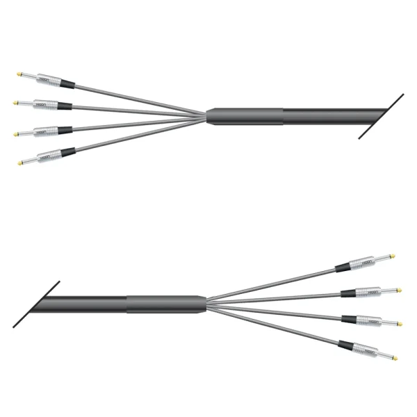 Multicorekabel Quantum, schwarz, 10,00m