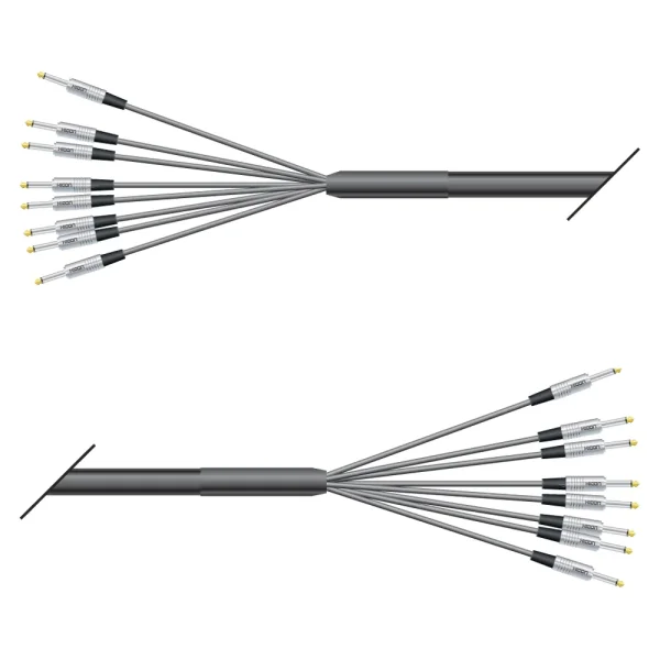 Multicorekabel Quantum, schwarz,  2,00m