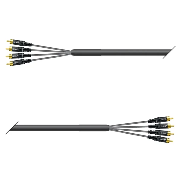 Multicorekabel Quantum, schwarz,  5,00m