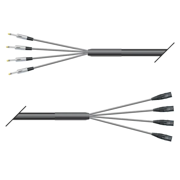 Multicorekabel Quantum, schwarz, 10,00m