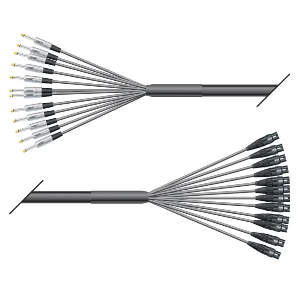 Multicorekabel Quantum, schwarz,  2,00m