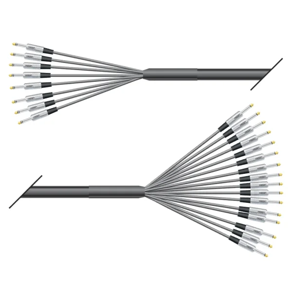 Multicorekabel Quantum, schwarz, 10,00m