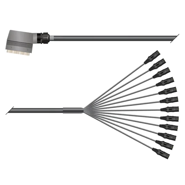 Multicorekabel Quantum, schwarz, 50,00m