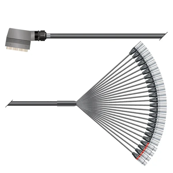 Multicorekabel Quantum, schwarz, 10,00m